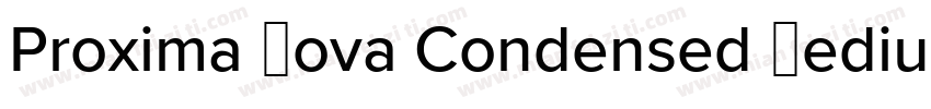 Proxima Nova Condensed Medium字体转换